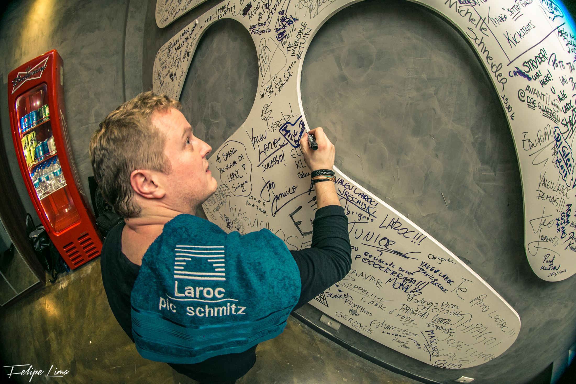 Pic Schmitz | Signing Laroc Wall | Laroc | Valinhos, SP - BRAZIL